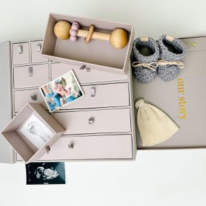 Our baby box and book bundle is the perfect gift.